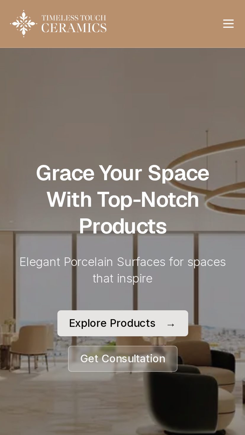 Screenshot of Timeless Touch Ceramics
